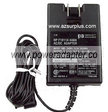 HP F1011A AC ADAPTER 12VDC 0.75A Used -(+)- 2.1x5.5 mm 90 Degree